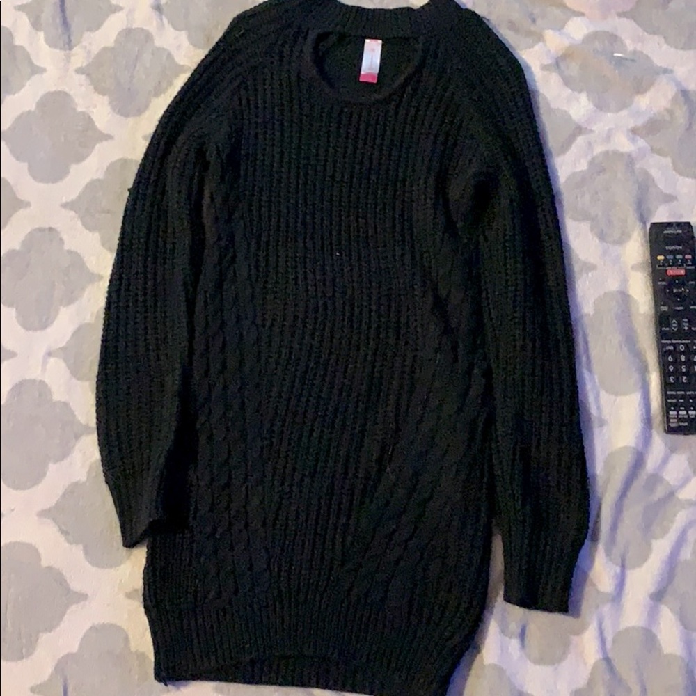Sweater Black Dress